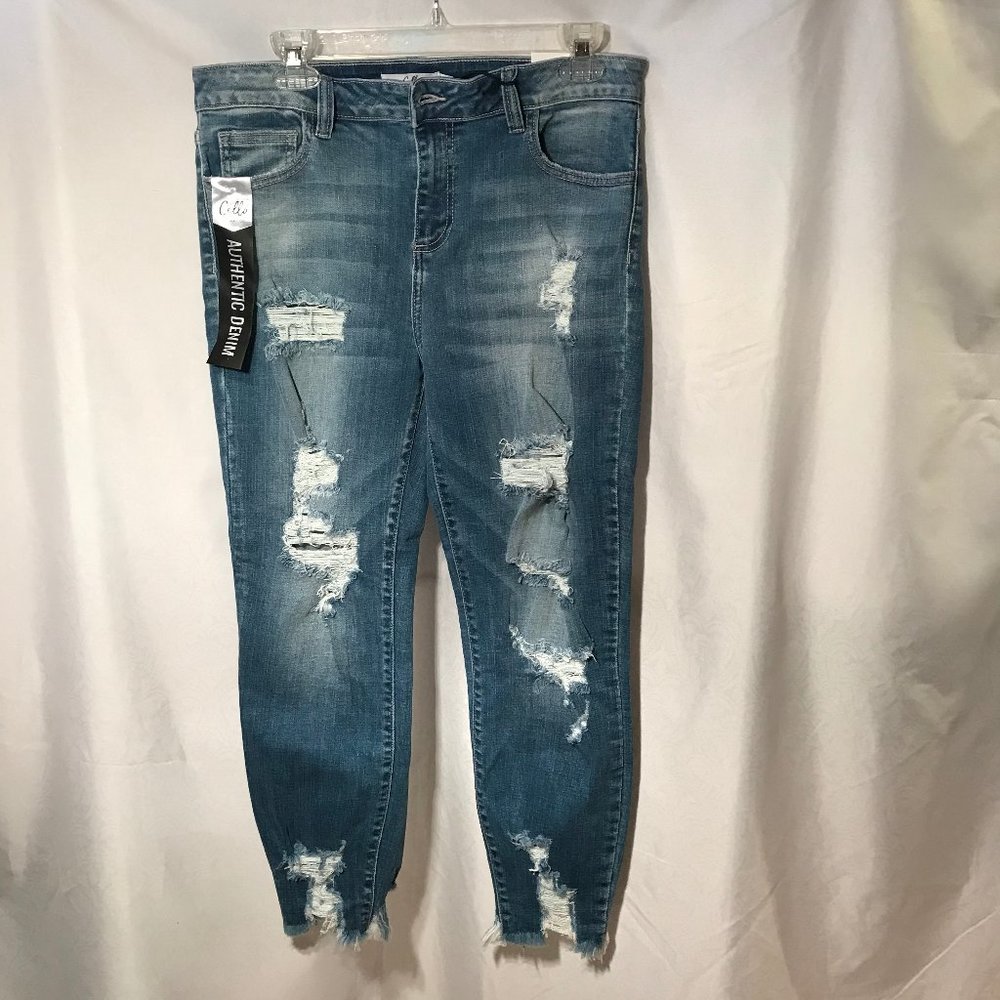 New jeans Blue Skinny Cotton
